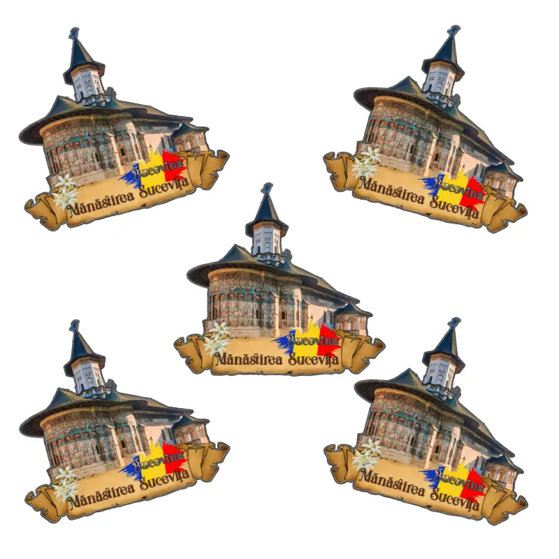 Manastirea sucevita, magnet frigider mgs188